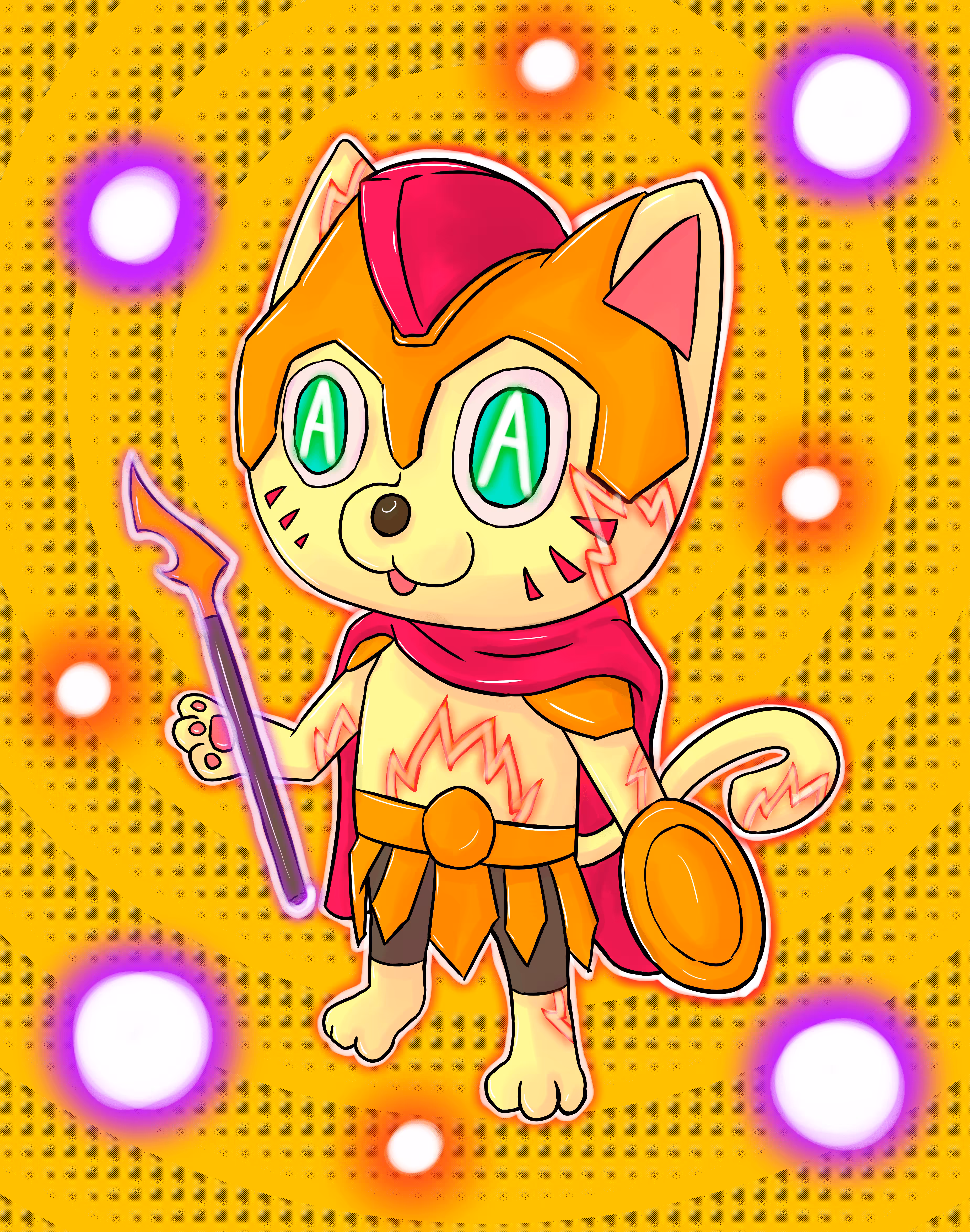 Cyber cat Ares