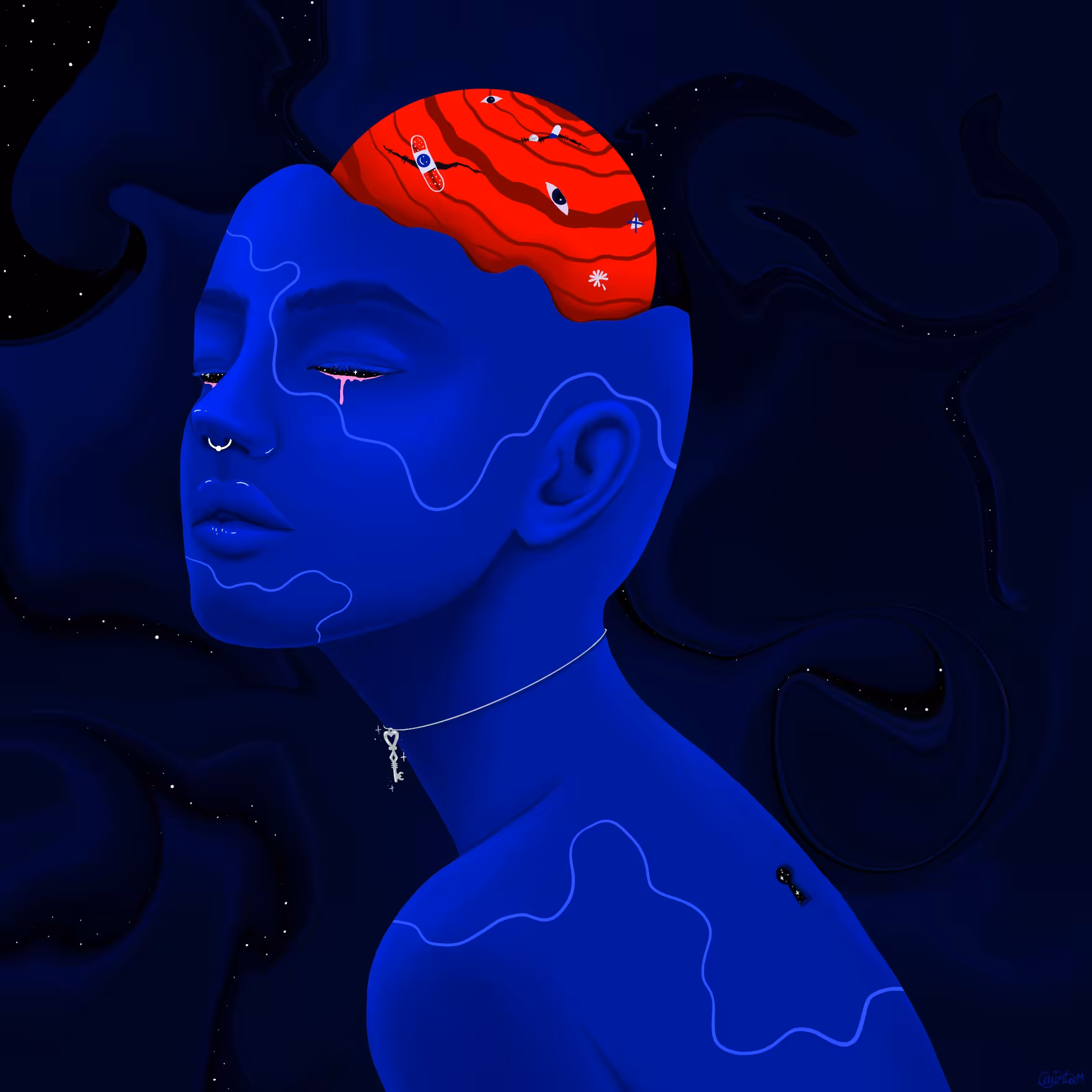 • Inside my head •