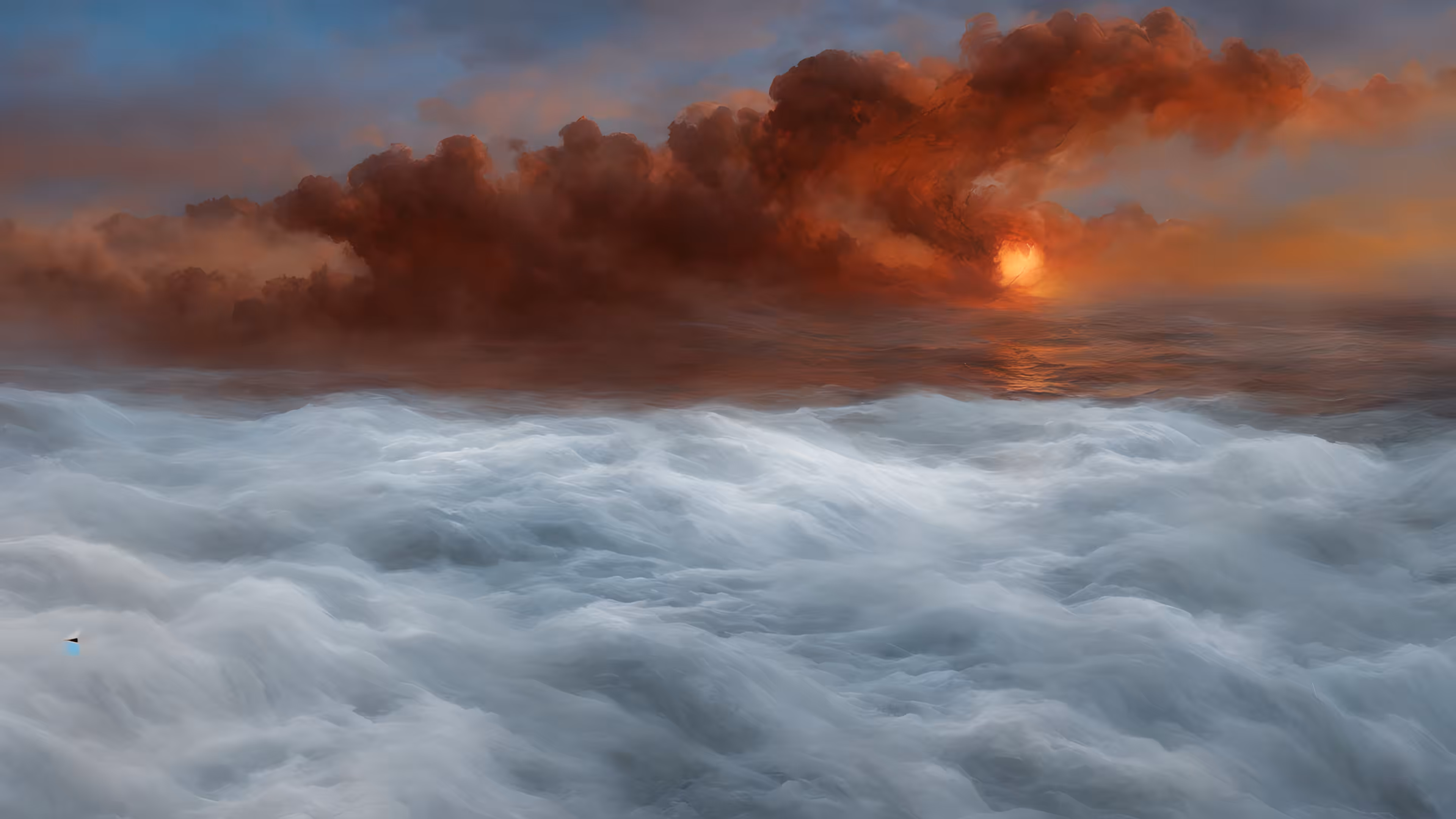 #93 Tumultuous Sunset