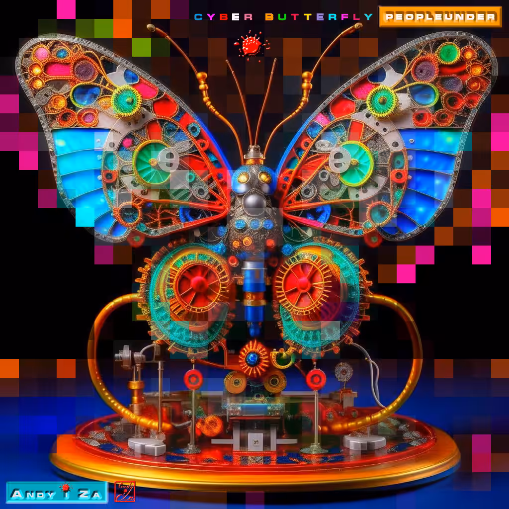 CYBER Butterfly. #10. PEOPLEUNDER.