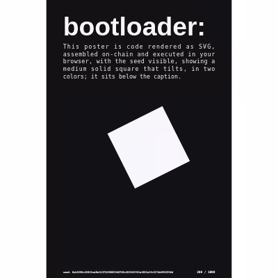 bootloader: selfie #280