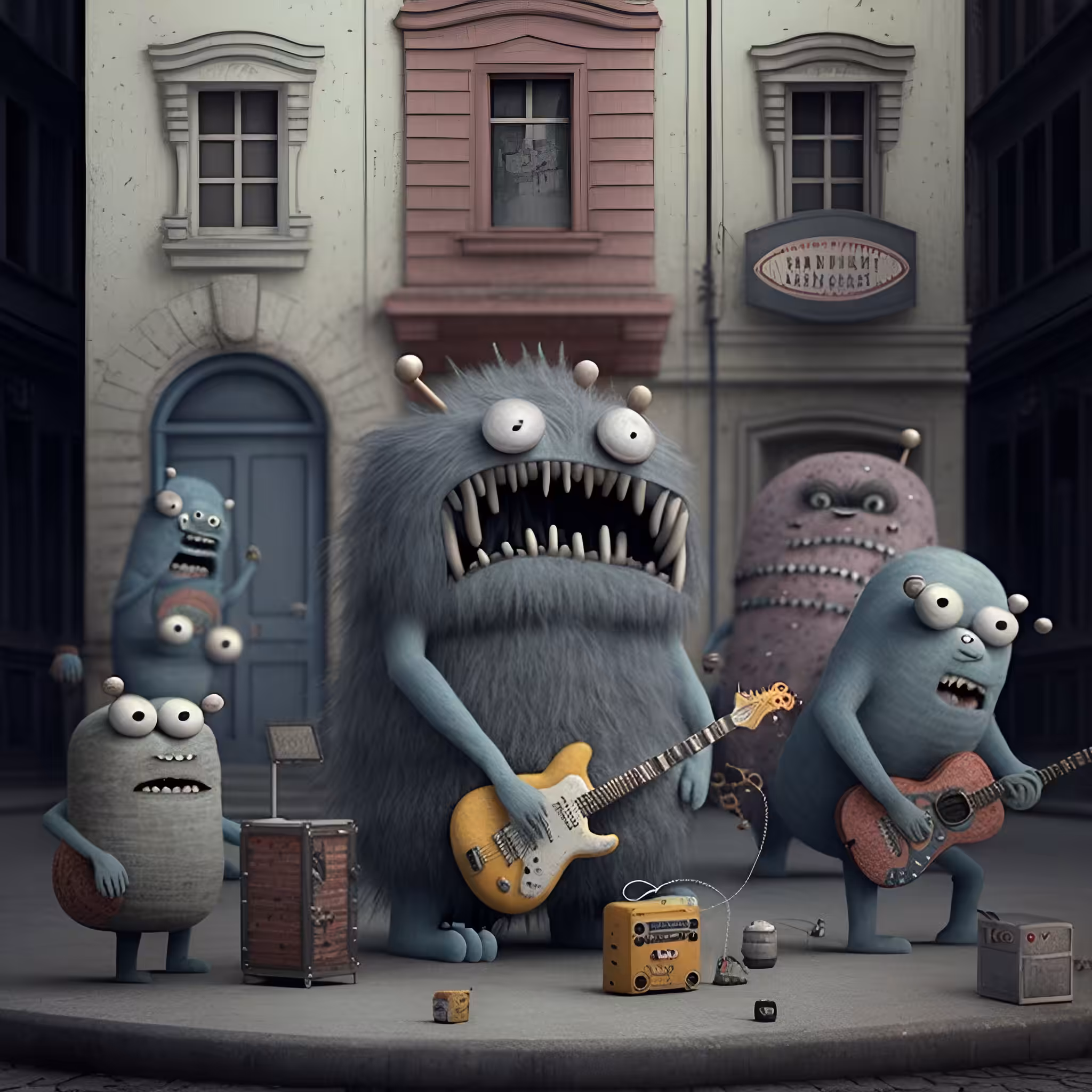 Funny Monsters #122