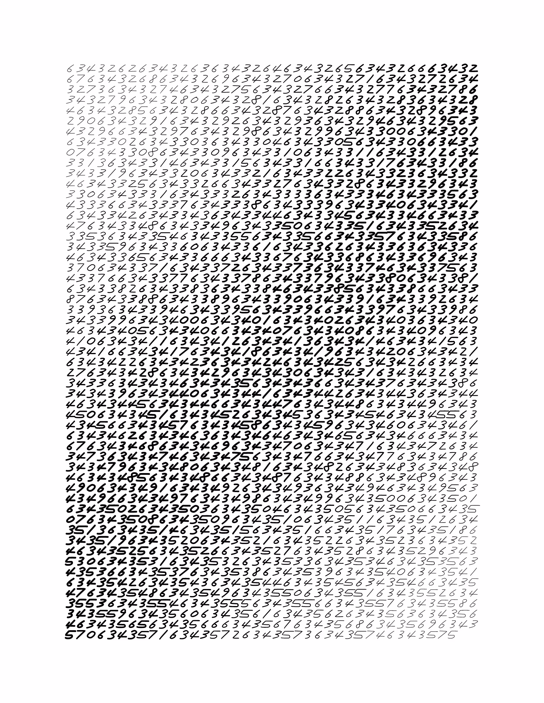 Endless (5,607,250 to Infinity) #2531
