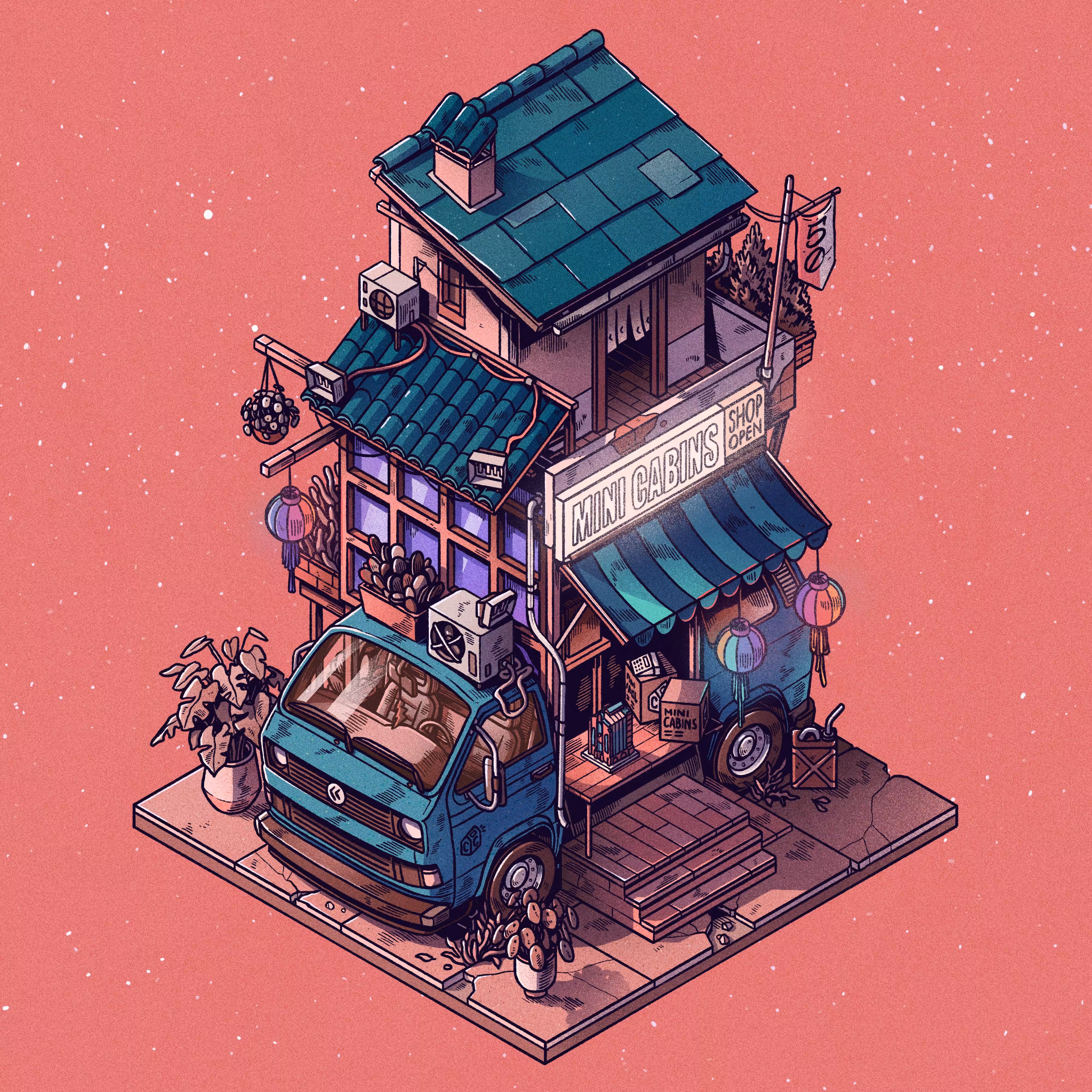 Curious Cabins #50: Caravan #499