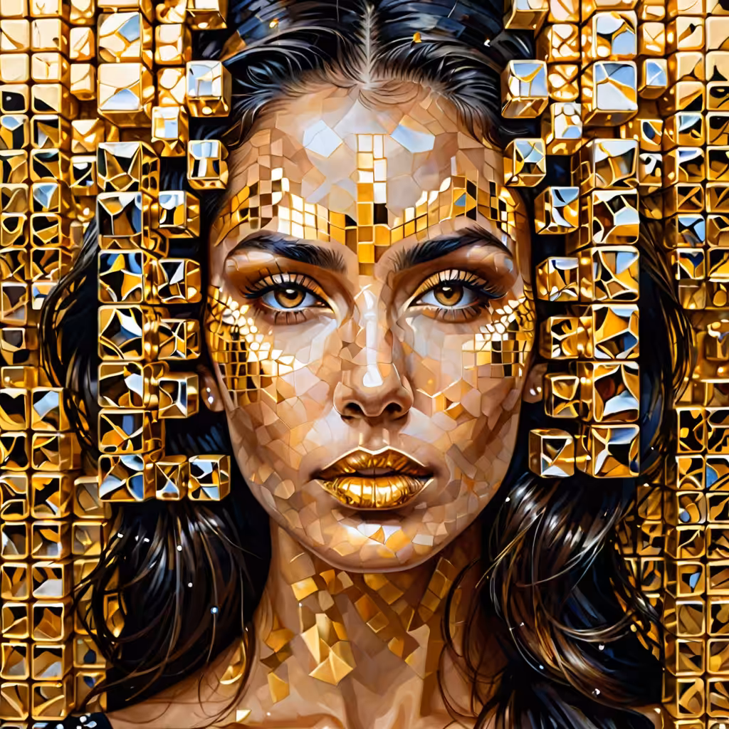 Hybrid Aesthetics: Golden Prism
