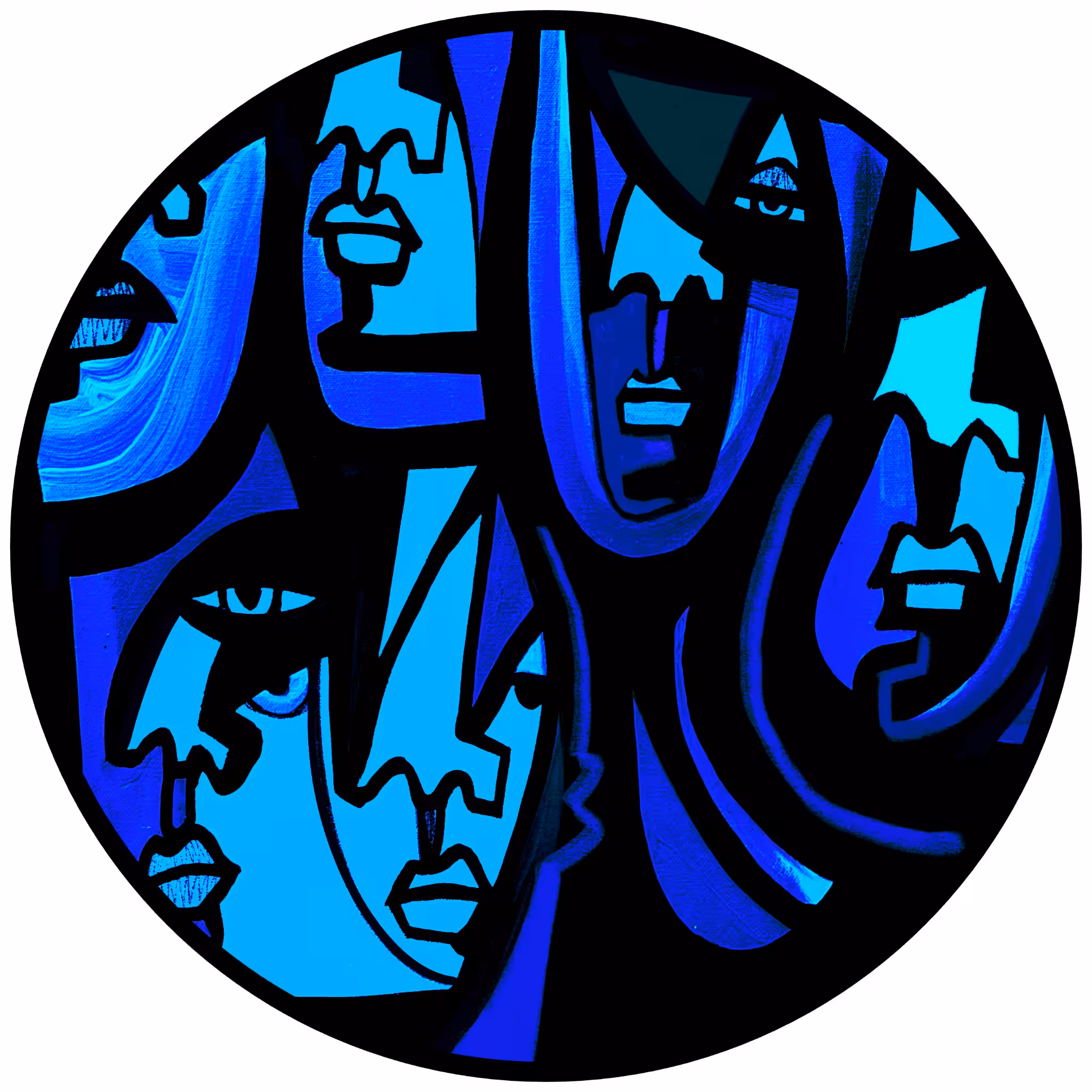 Cubist Circle 159
