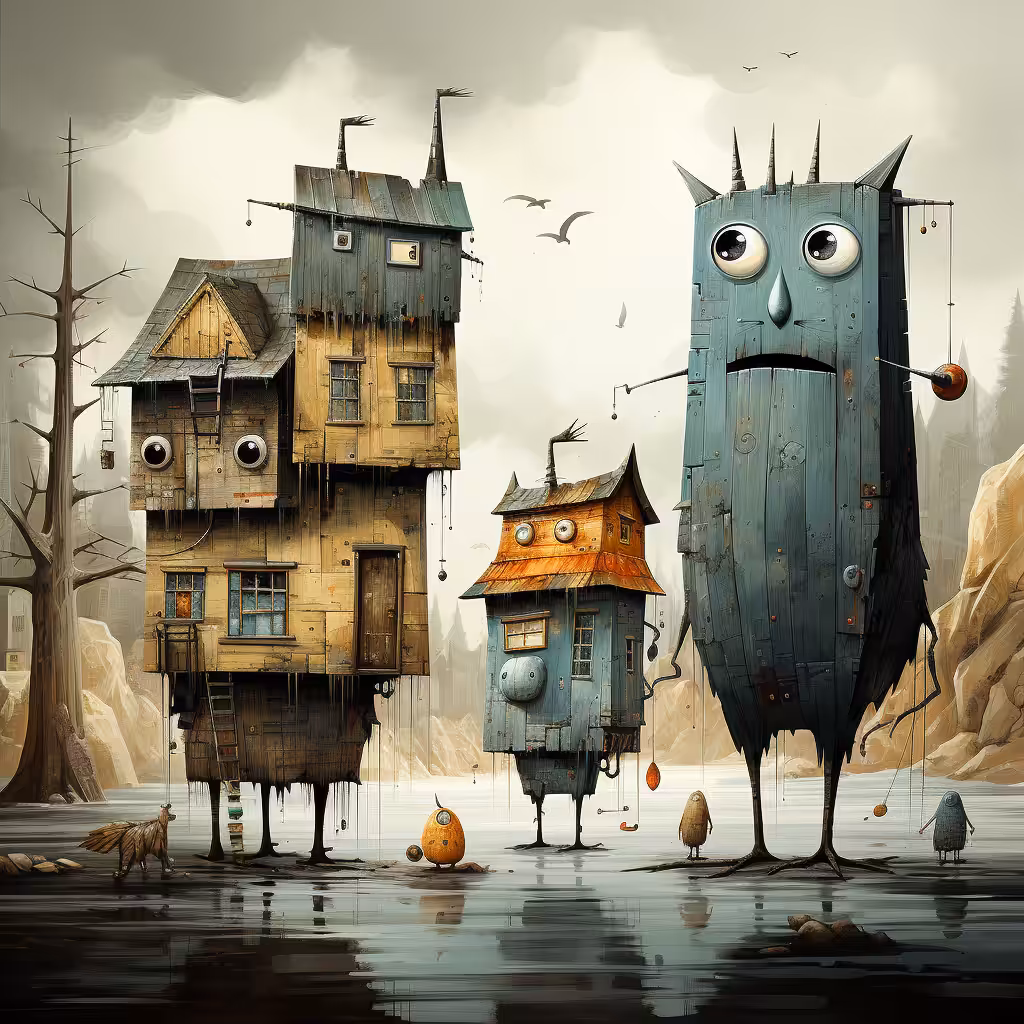 Places to BE.  : Weirdos in Weird Places  #2