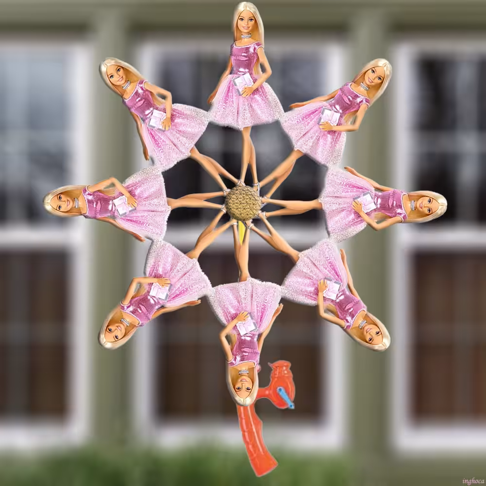 Pinwheel 138 AI barbie Doll
