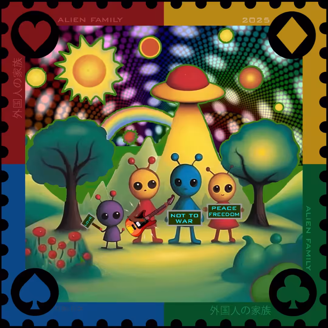 Alien Family , Not To War , NZ 01