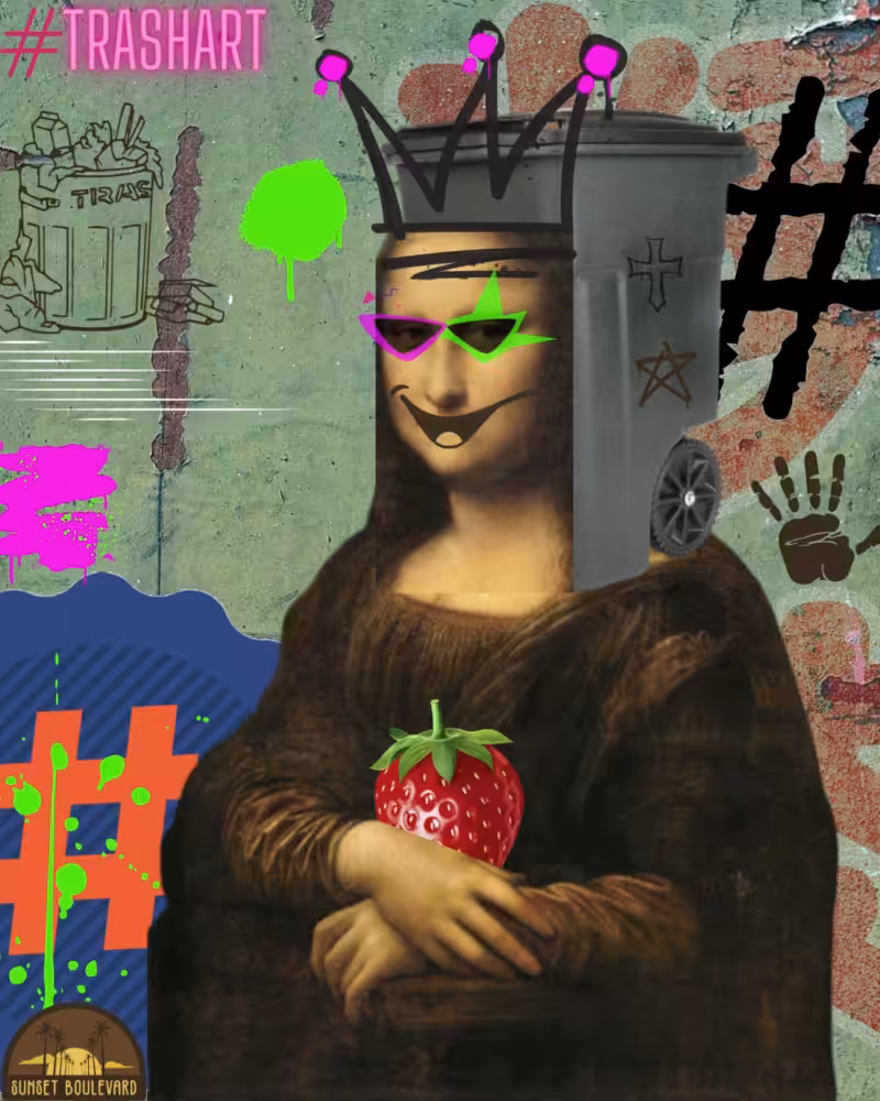 TRASHY MONALISA