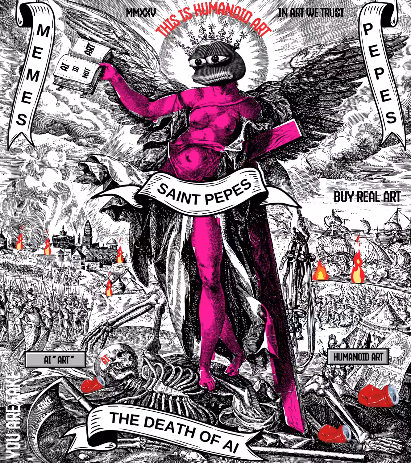 SAINT PEPES // THE DEATH OF AI