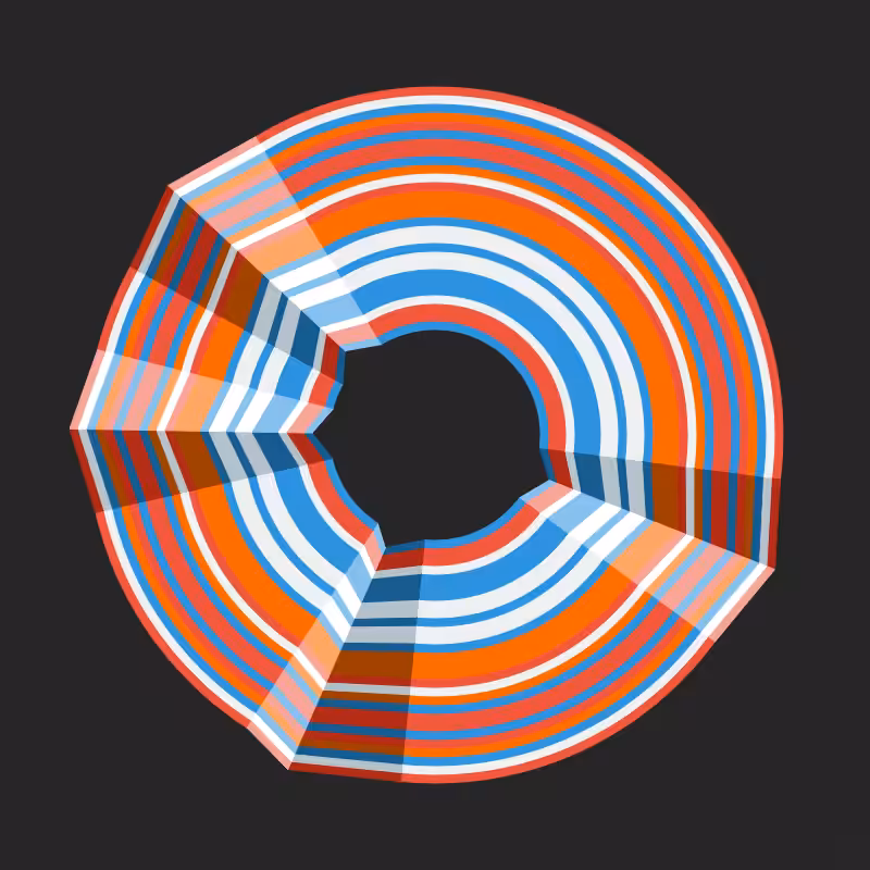 Folded Circle #15