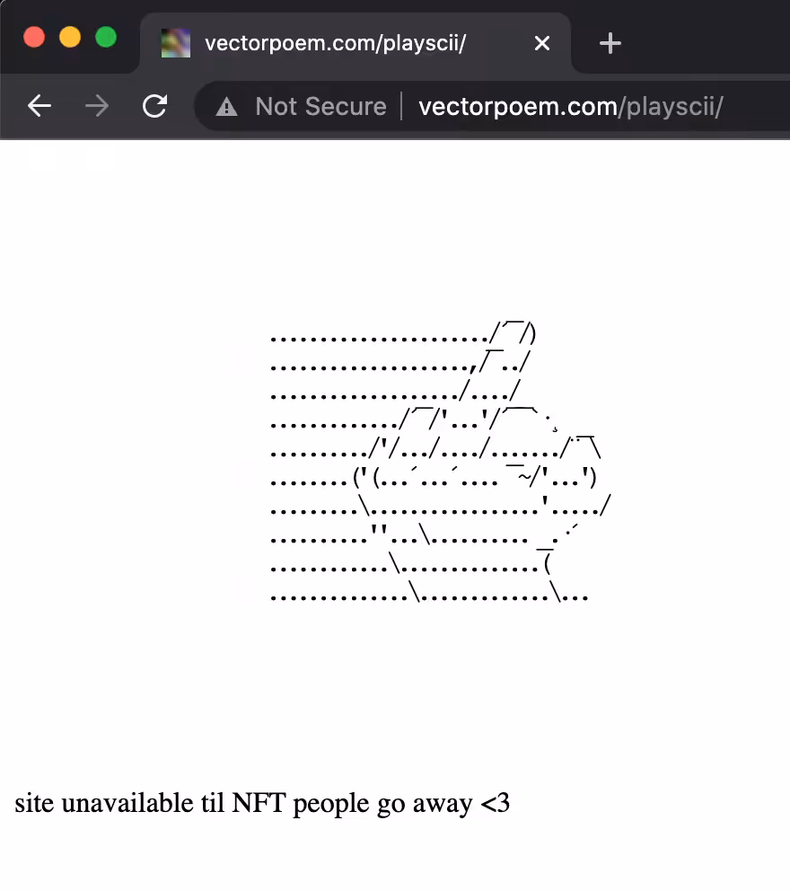Playscii Creator Blunder 