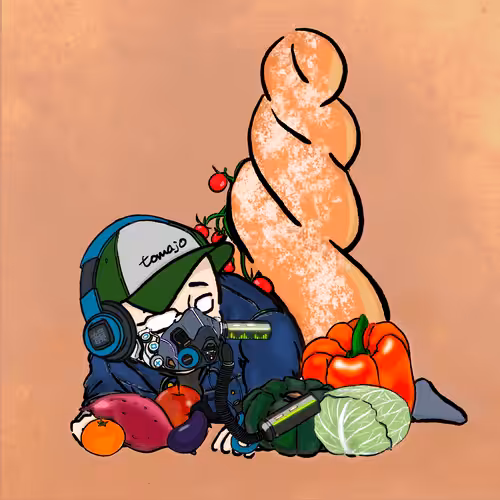 MASKED Daily life in donuts Custom-Ordered 001