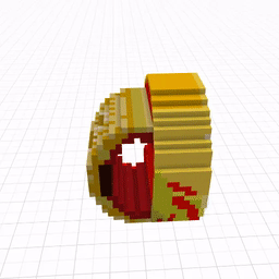Lexx Lucre 01: PAC MAN GLUTTON ORO WATCH
