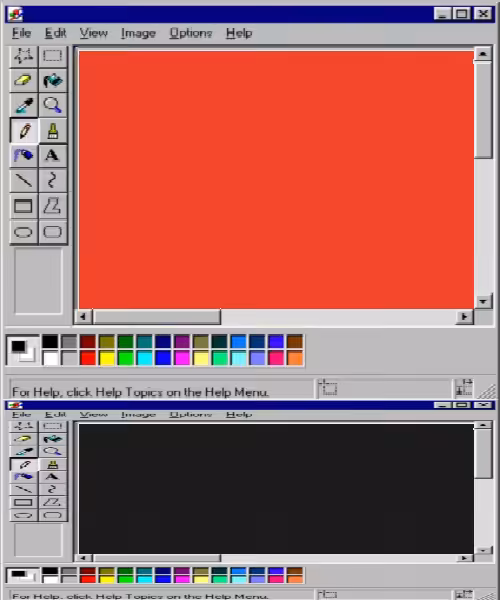 Imagine If Mark Rothko Had Used Microsoft Paint