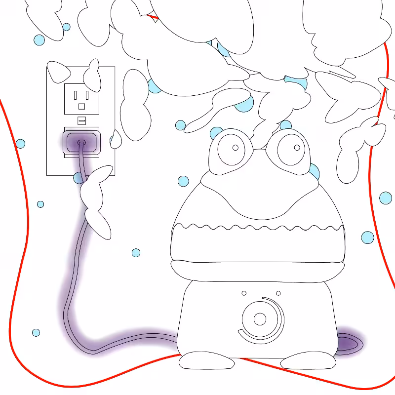 Frog Humidifier #80