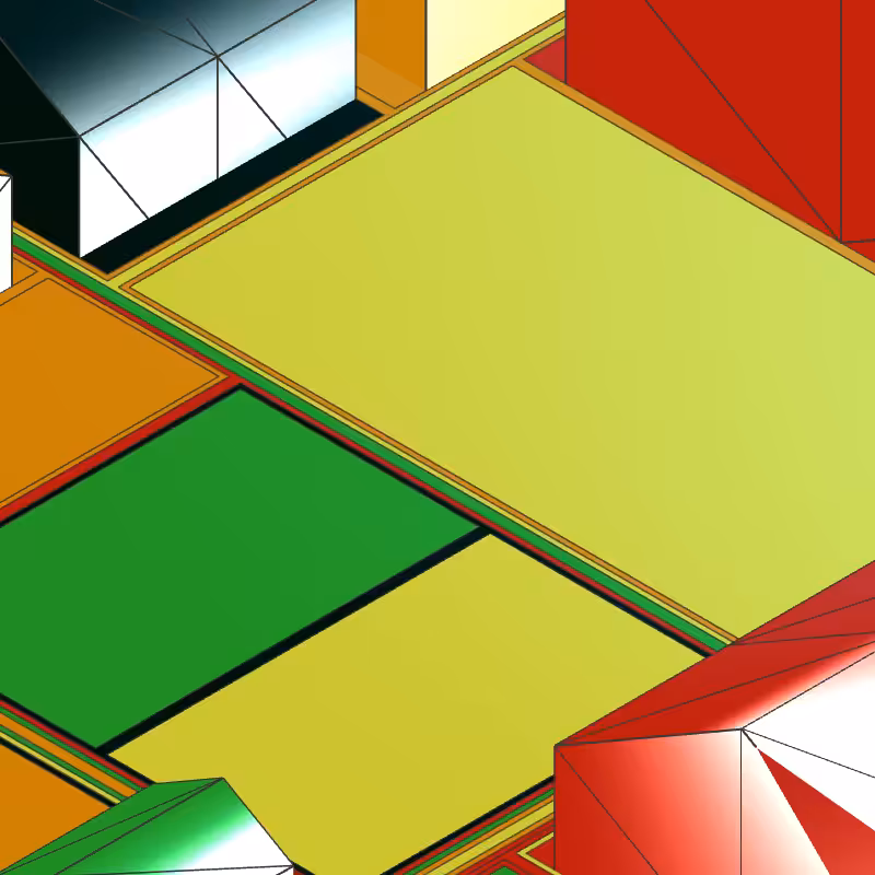 Geometric city #120