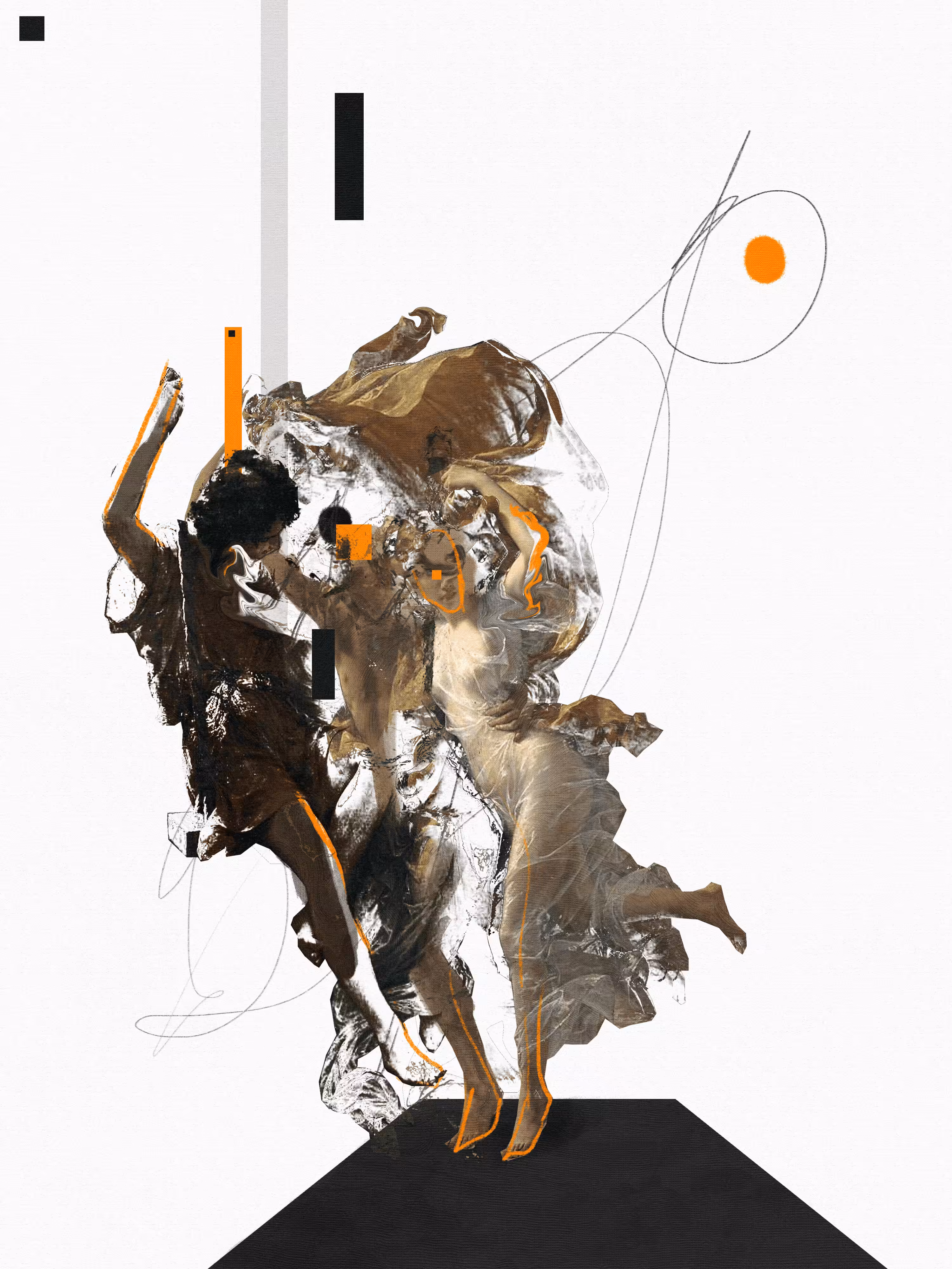 Thomaz mixed media.