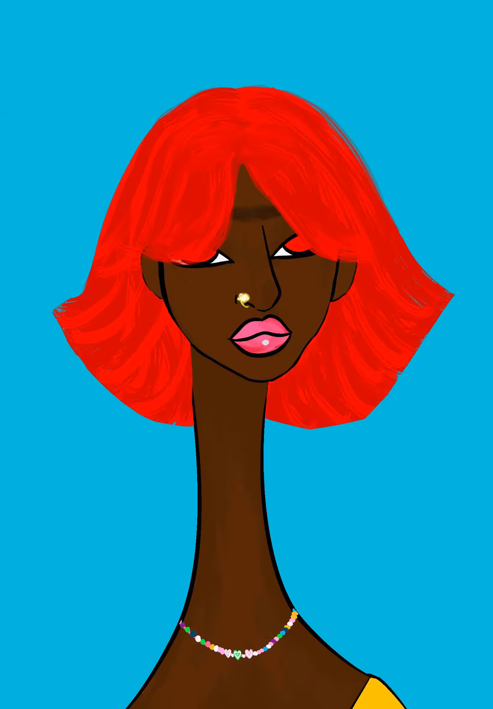 Long Neckie Ladies: Long Neckie Lady #2