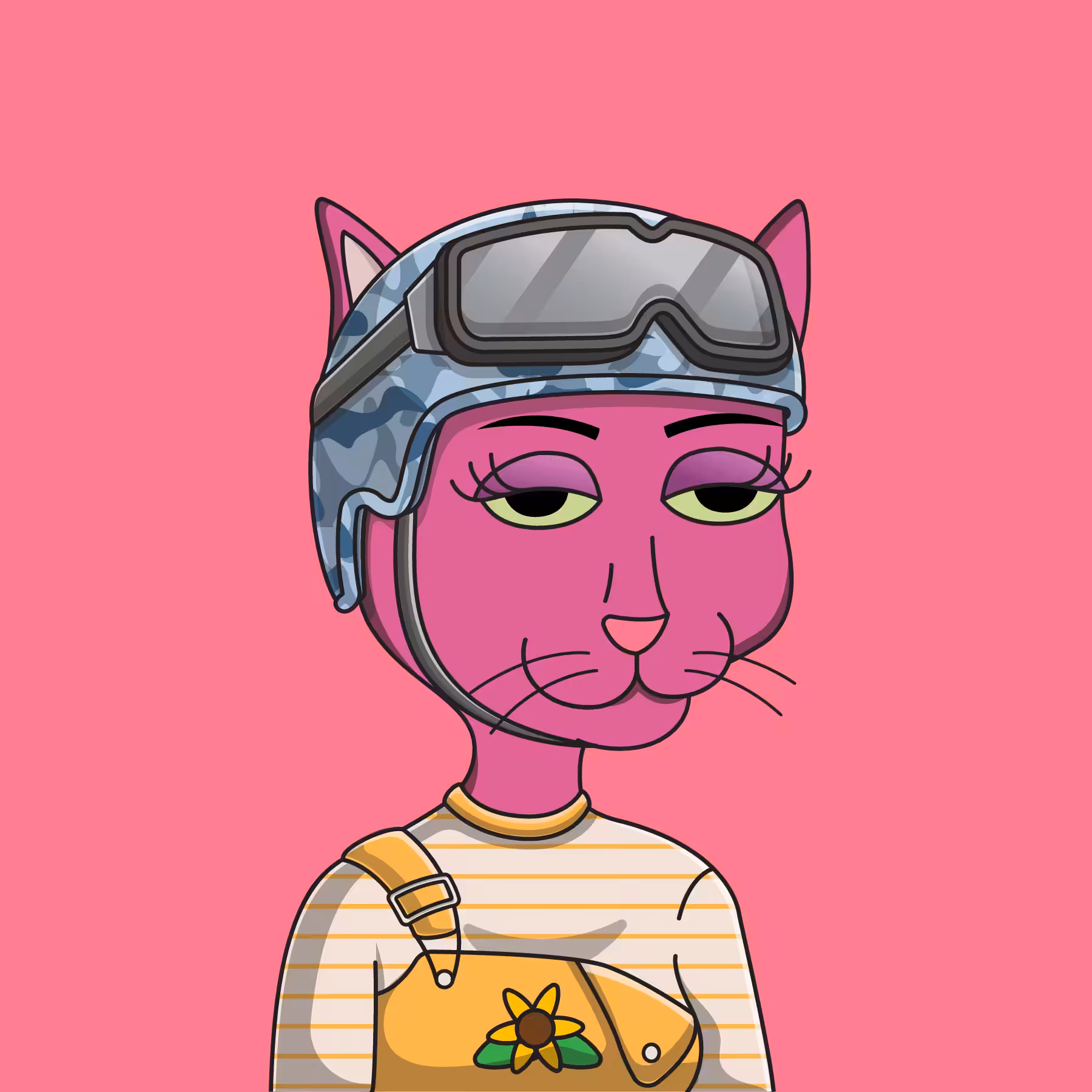 Girl Cat #410