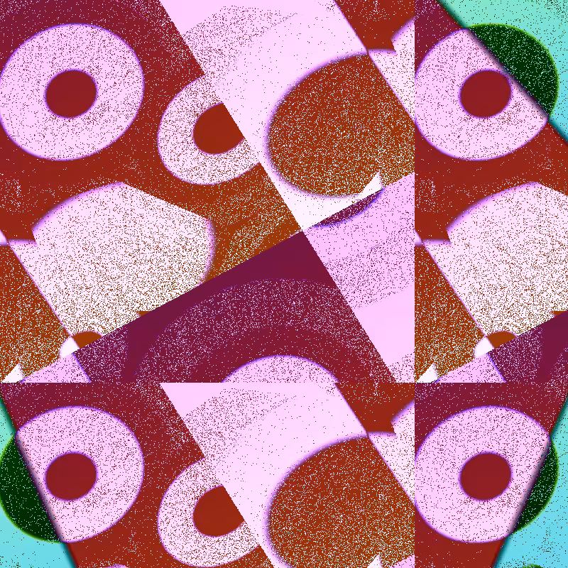 Crayon mirror #14