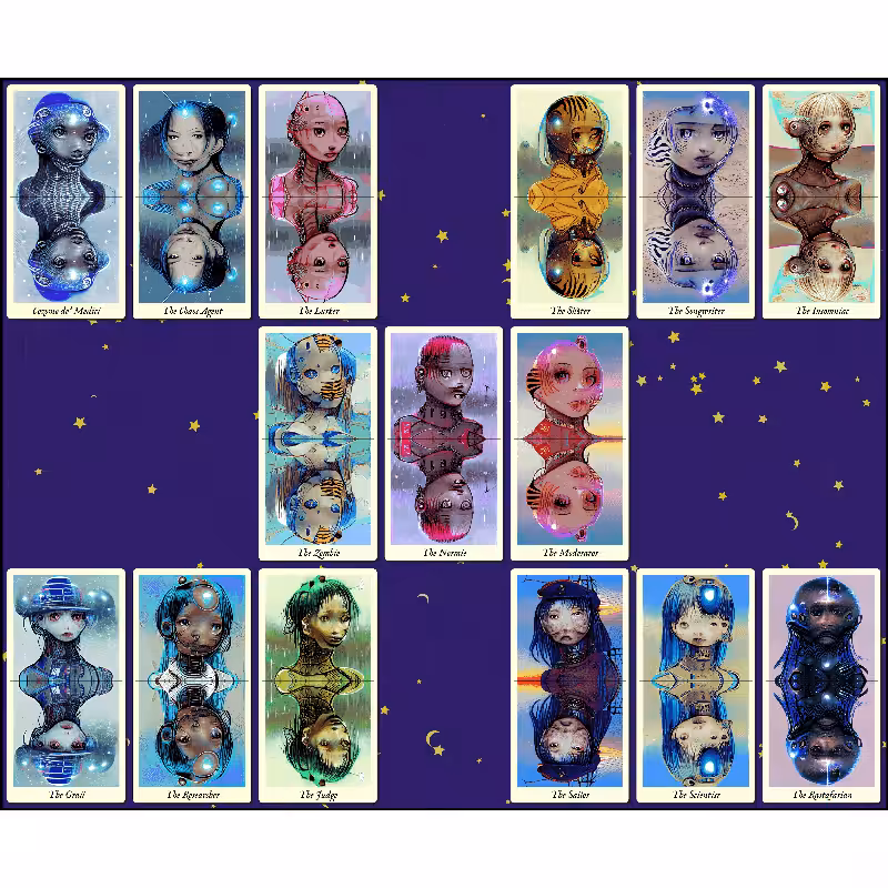 Reflexions - the fxhash tarot #14