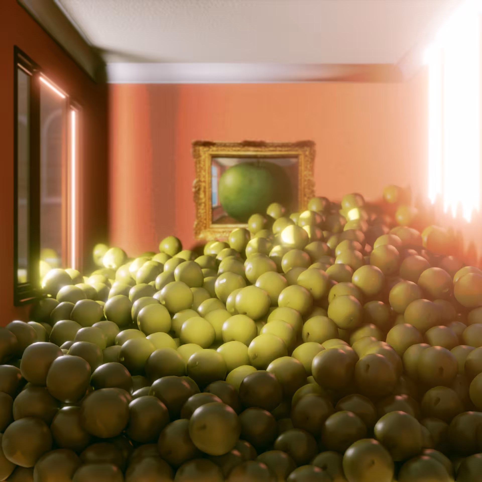 estas son muchas manzanas