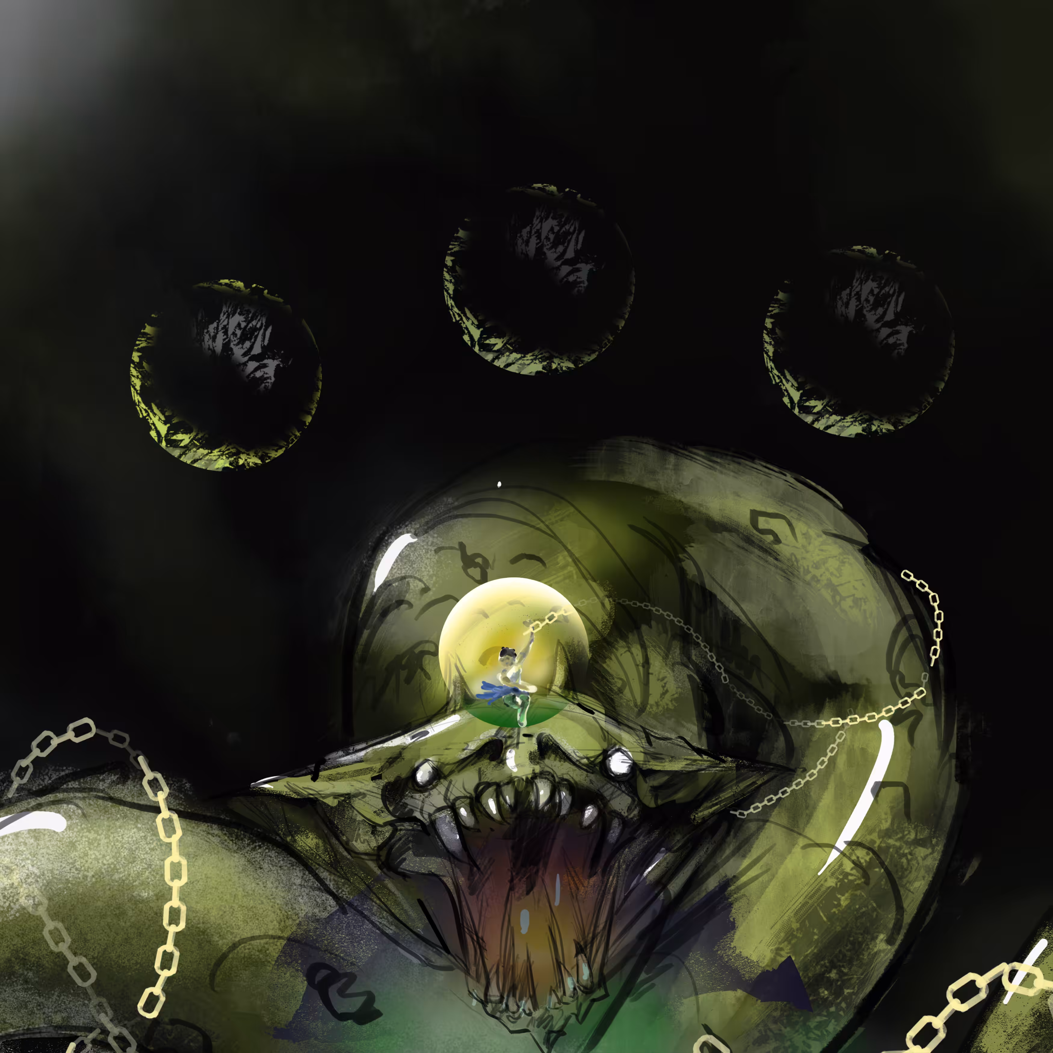protection of god hand