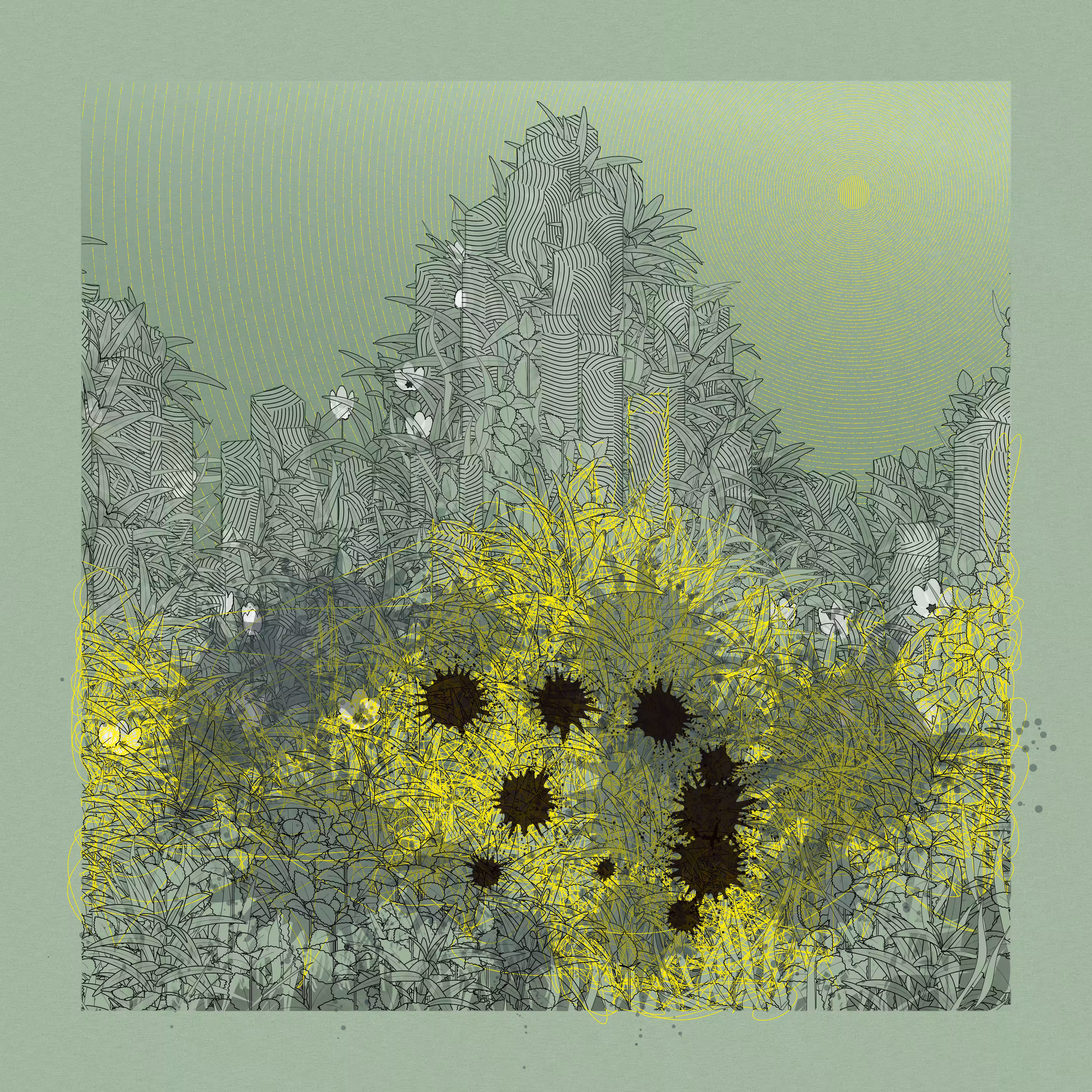 Landscape with Carbon Capture #9089