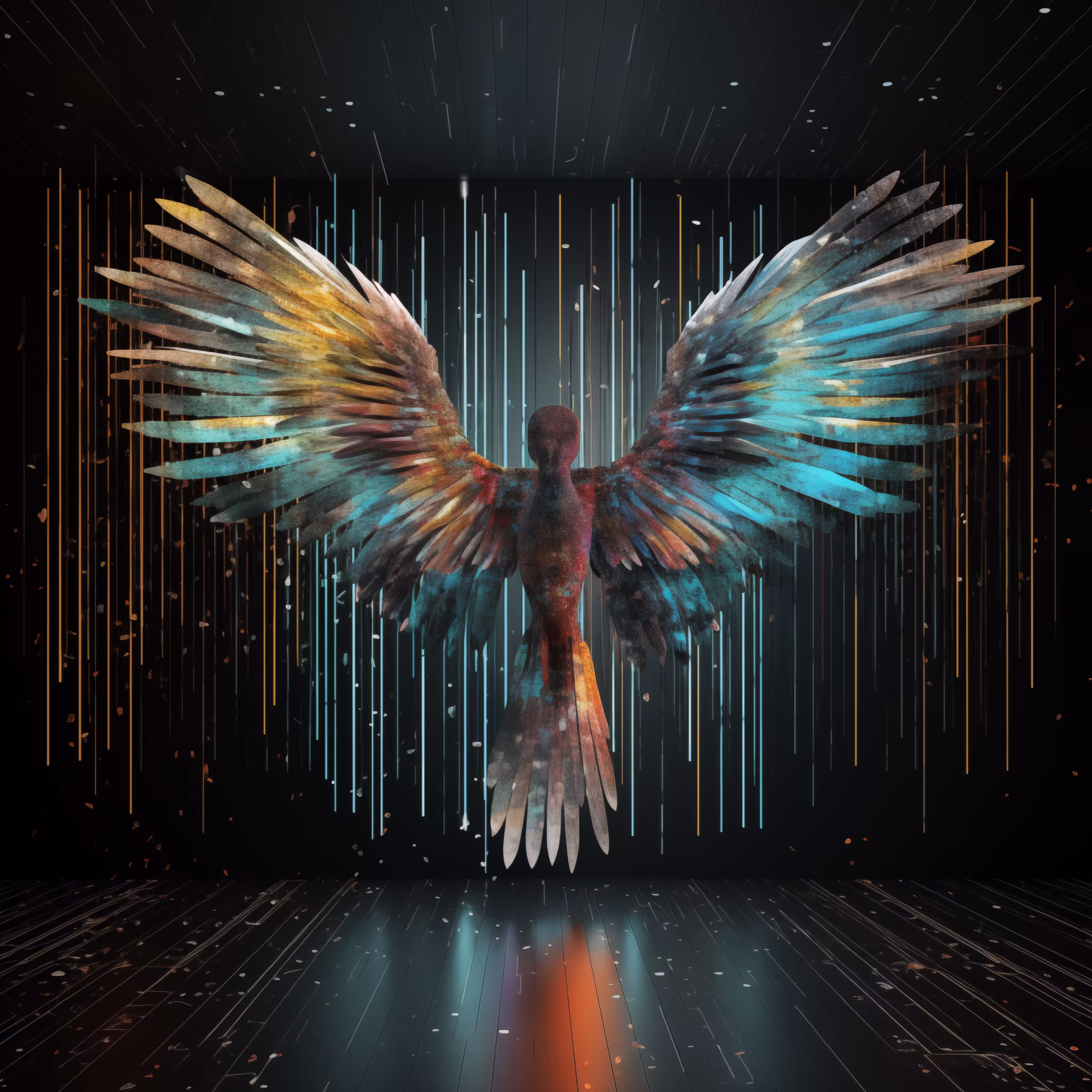 Winged Data Intelligences #010