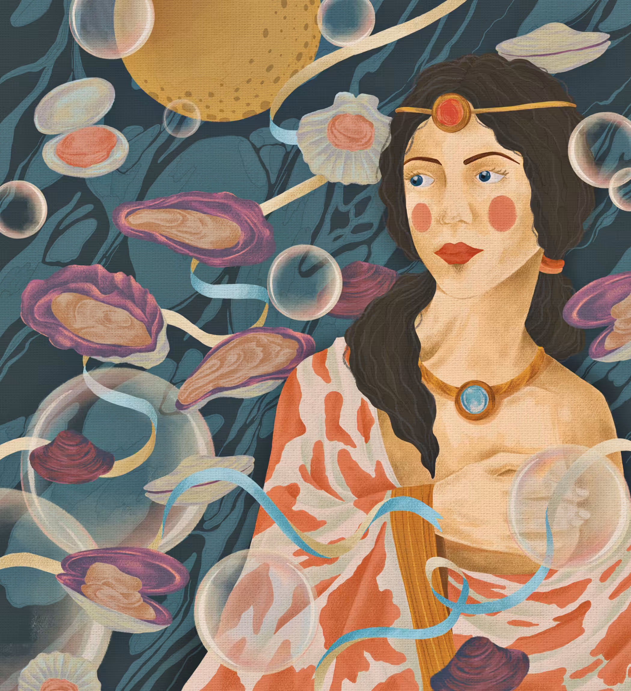 oyster lady