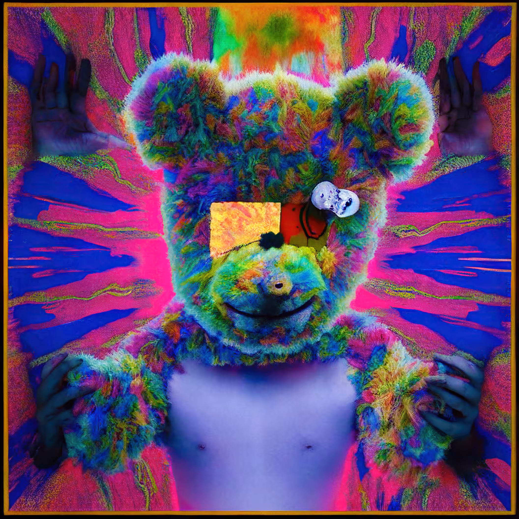 Ai Bear Art from GummyLSD: The Imposter