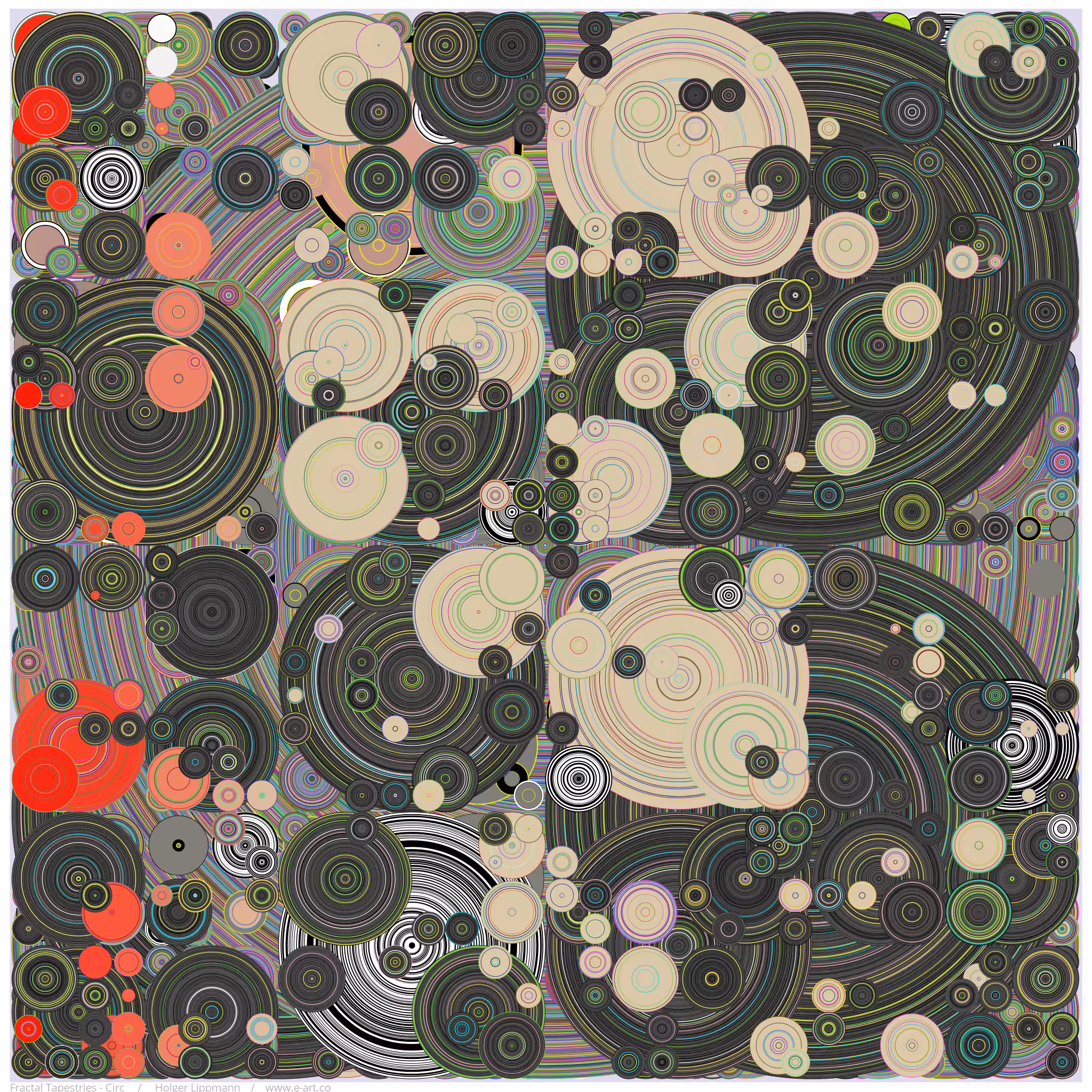 Fractal Tapestries: #551