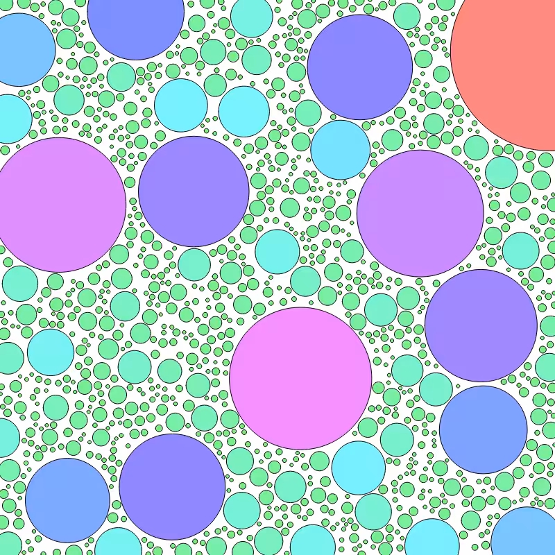 Laying circles #3