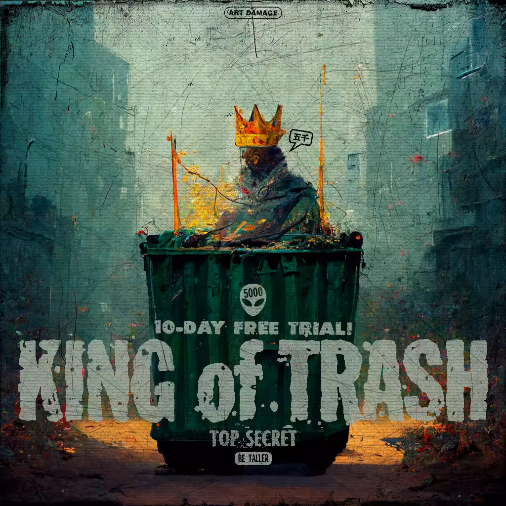 King of Trash #teztrash 2022