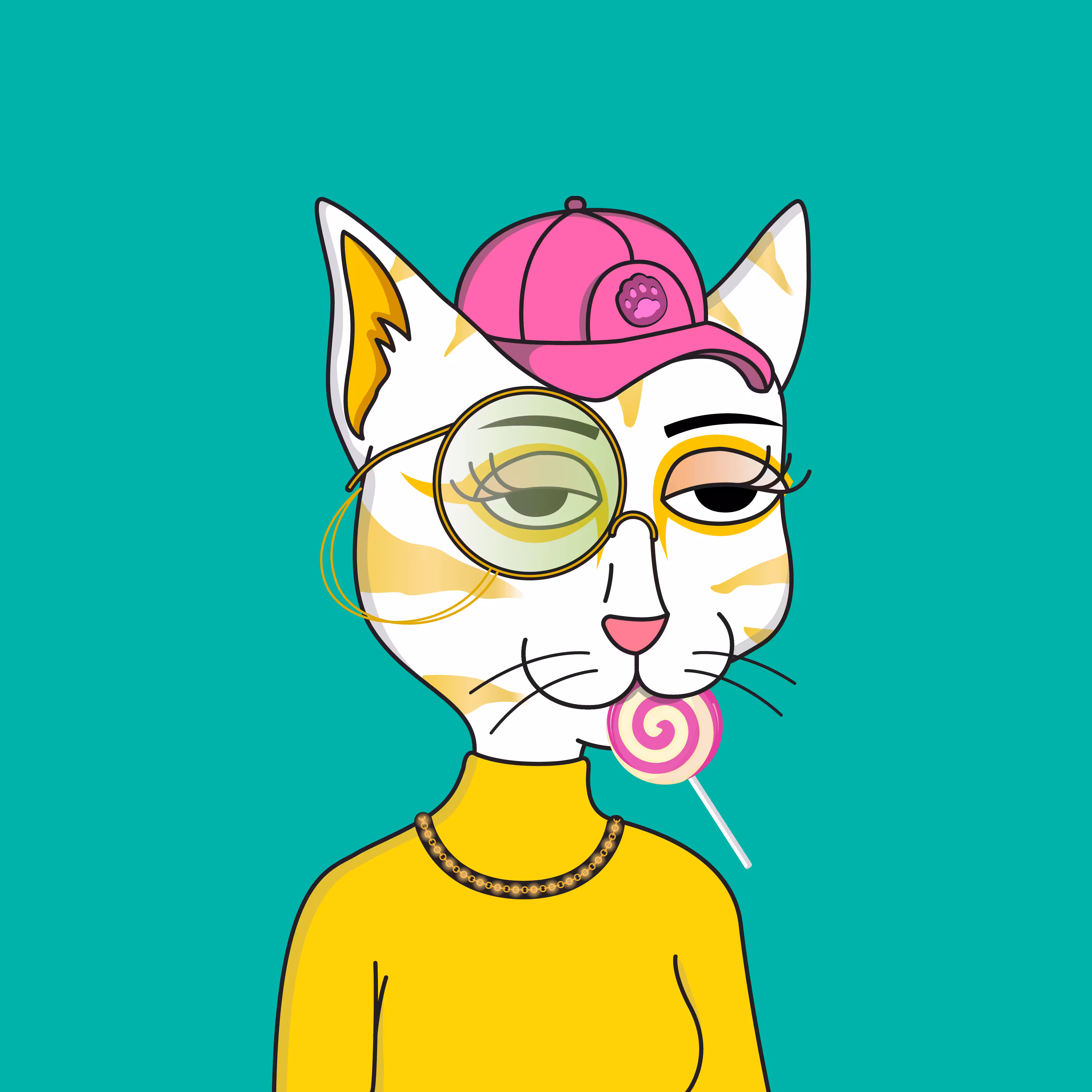Girl Cat #46