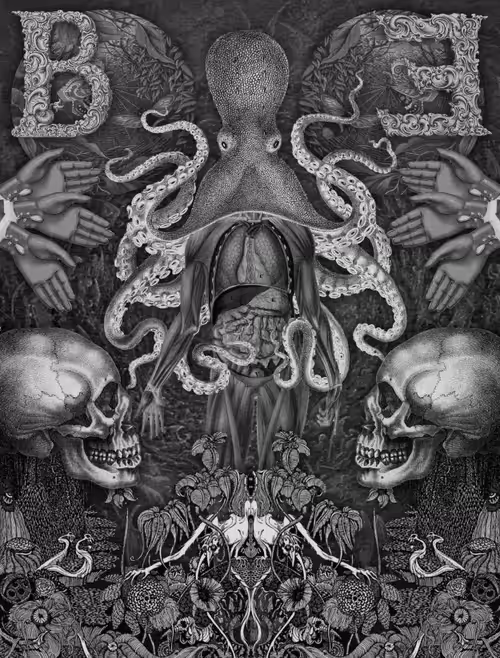 Black & White aesthetic: BE - The creature