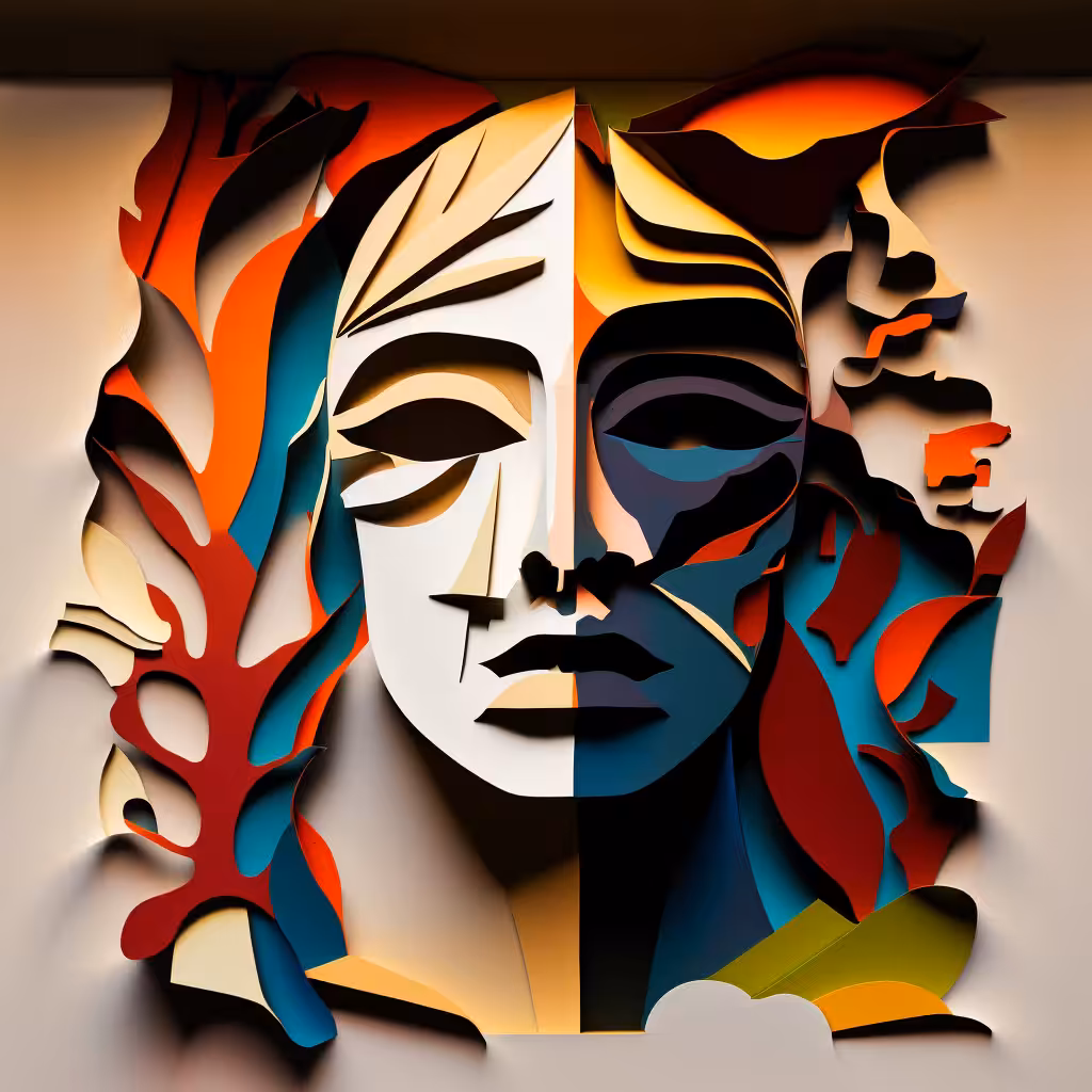 CHROMATIC FACES #7
