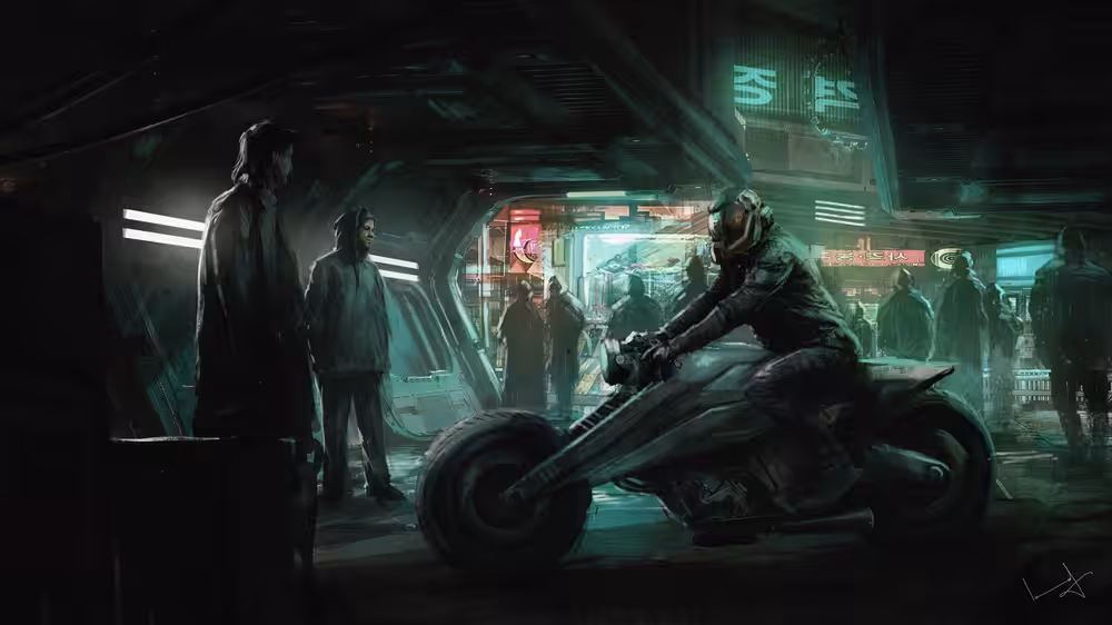 Cyberpunk Rider