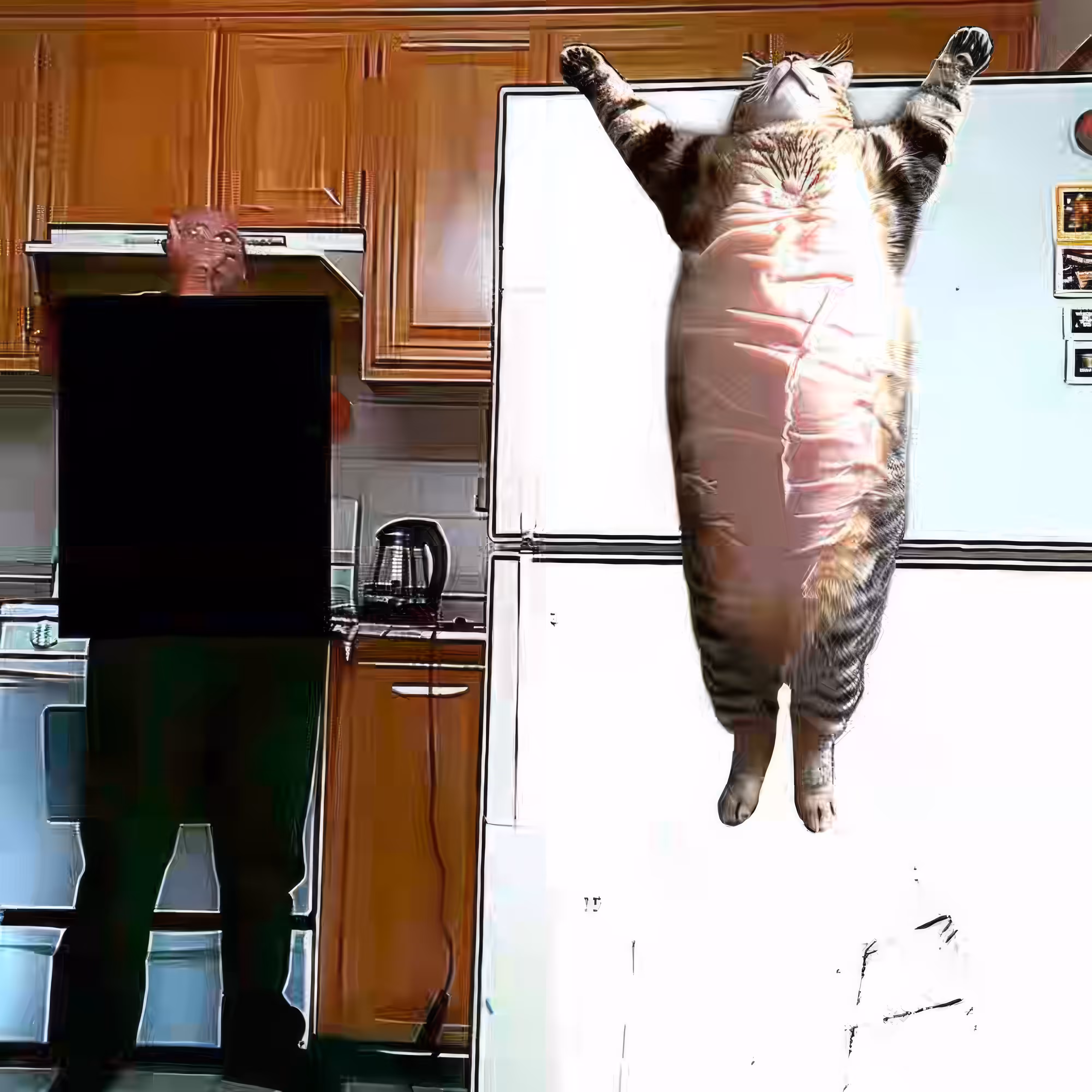 BAD JPEGs: Cat-Levitation-and-Censored