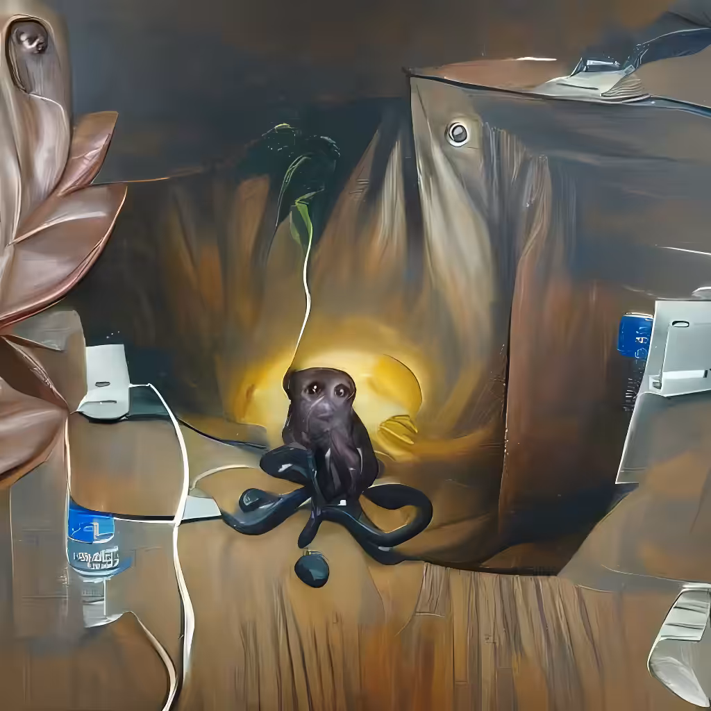 The Garden Of Ai Delights: Corporate Octopus
