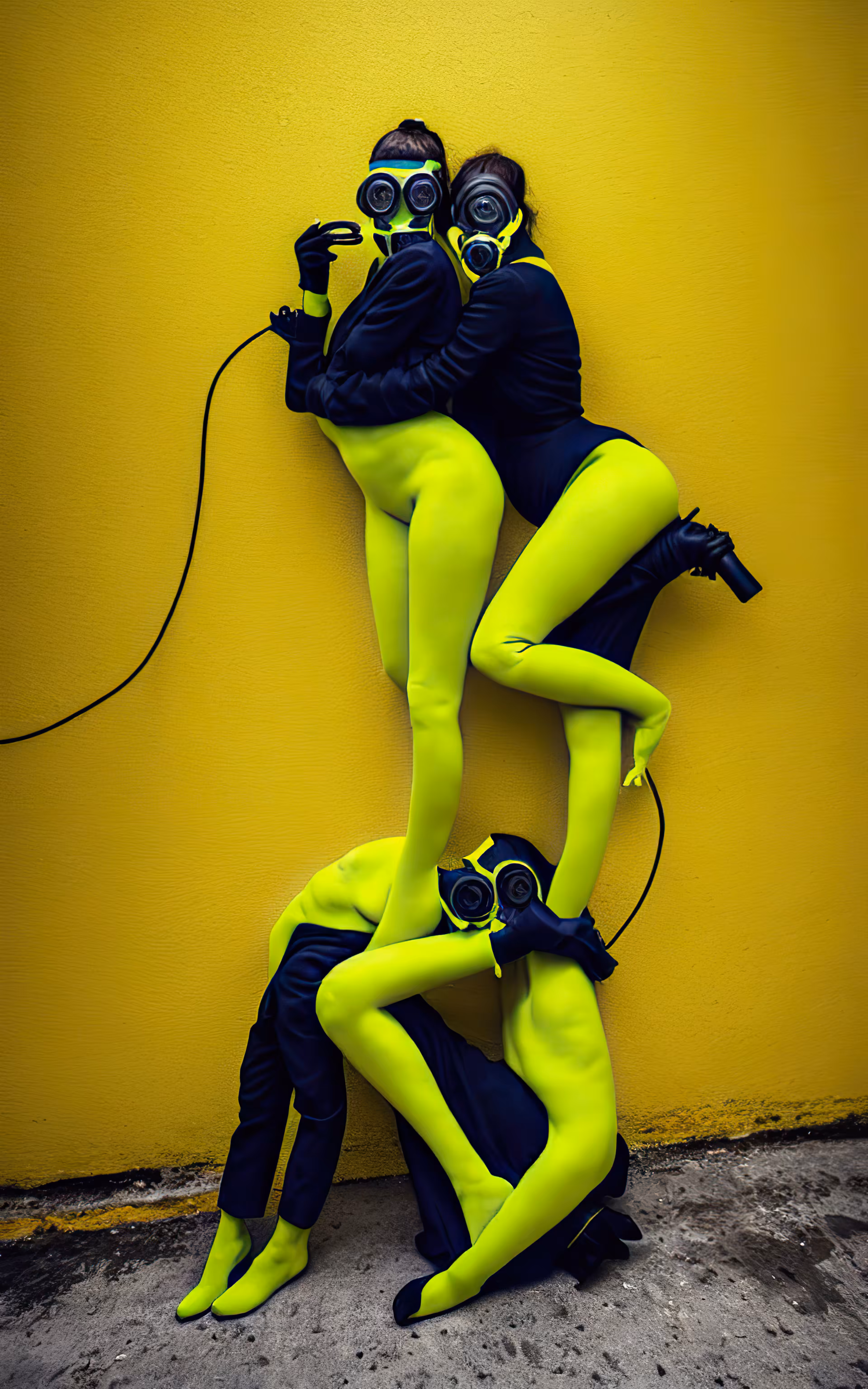 Intertwined and Distorted 10