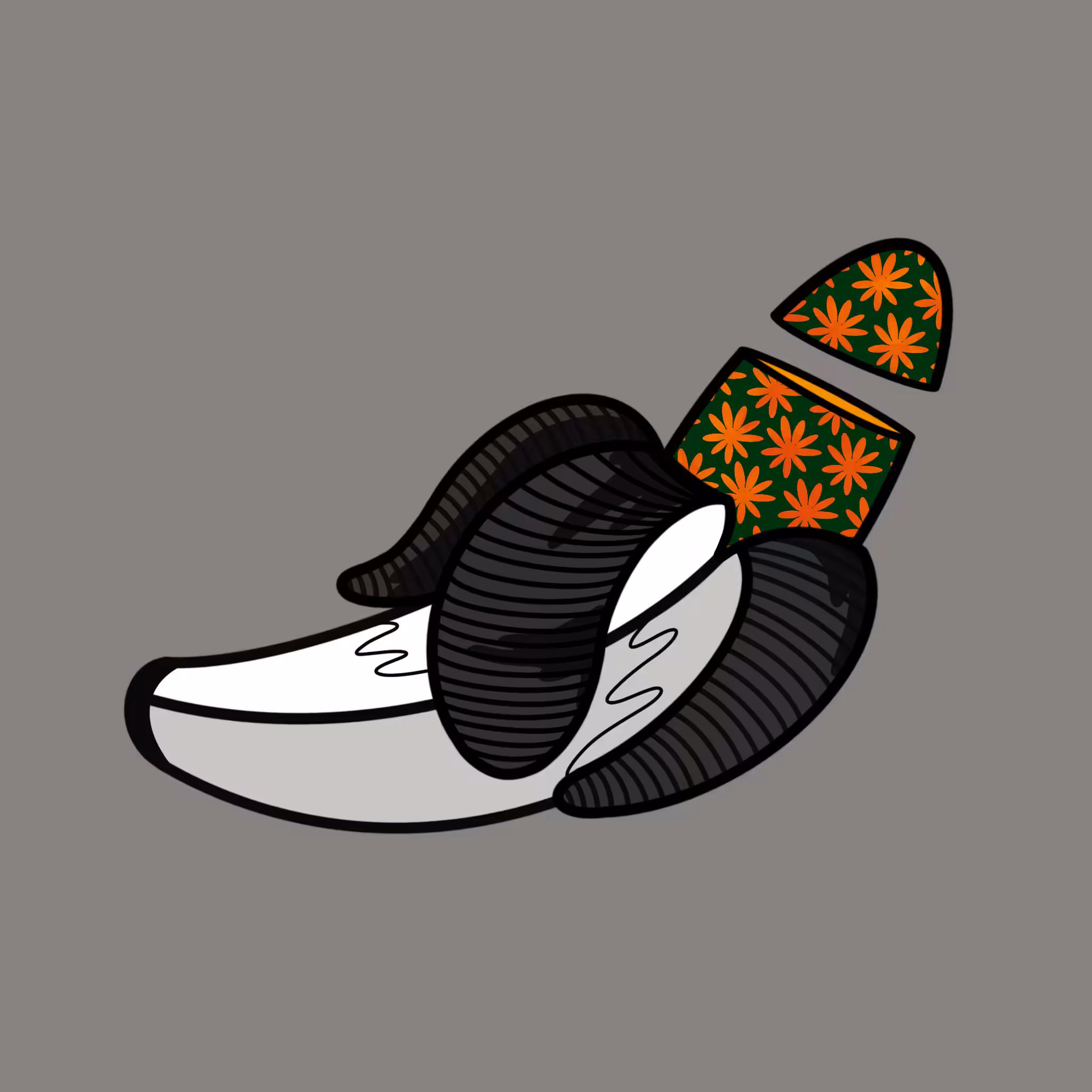 Bones and Bananas #7662