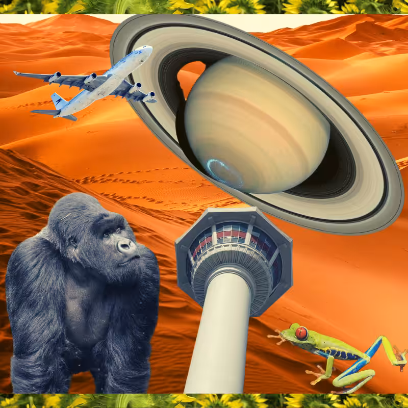 Banana & Pepe on mysterious trips #21