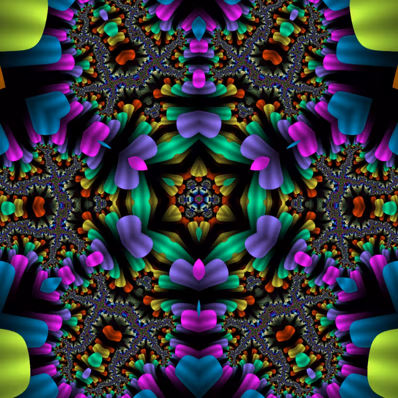 Fractal Flower #135