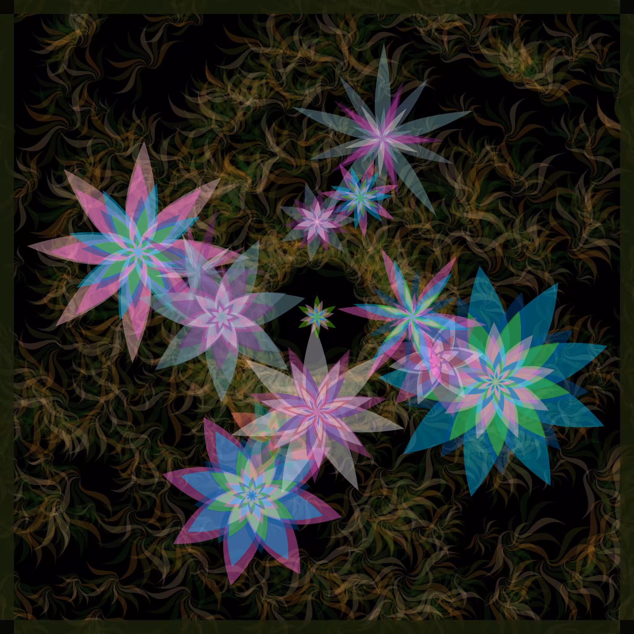 Bezier Garden #66