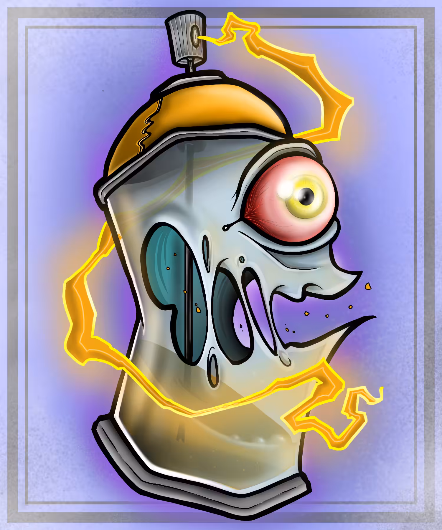 Tsukumogami Spray Cans #1