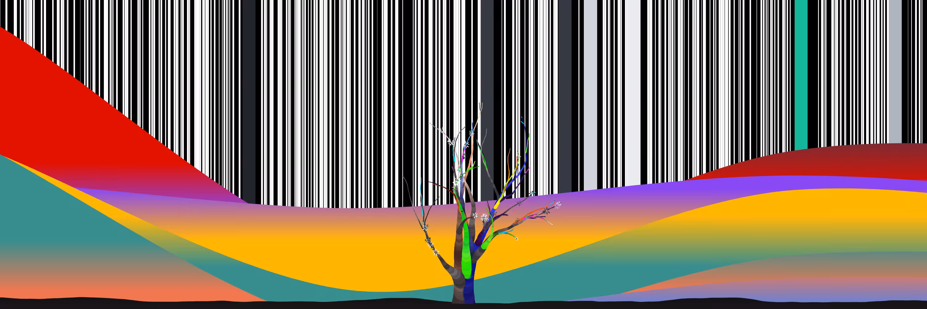 Coded Flowering Banner #002