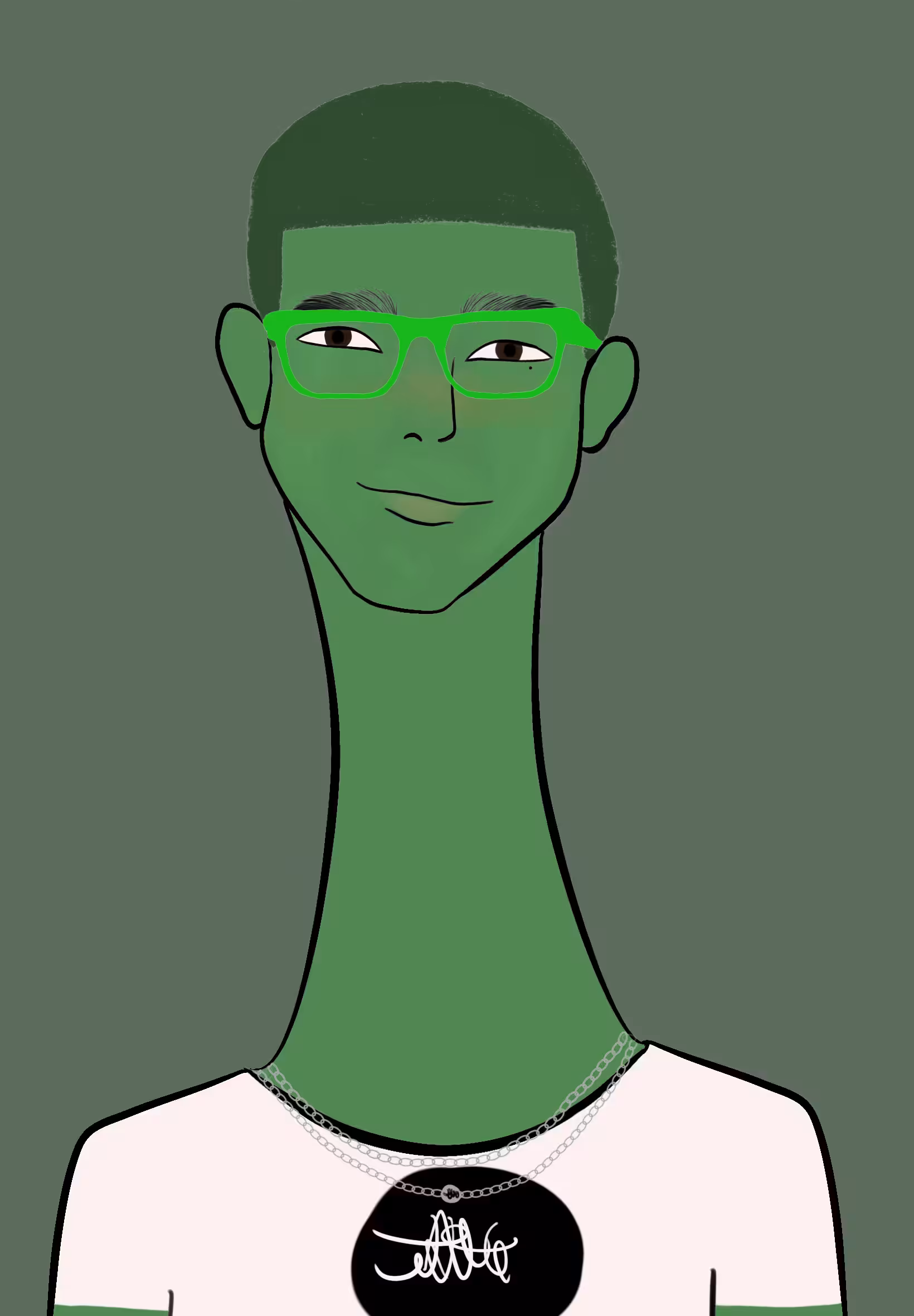 Long Neckie Fellas #1377